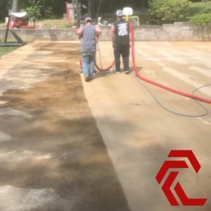 clean with pressure washing services