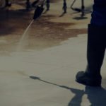 clean with pressure washing